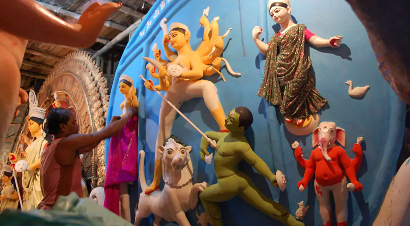 Kumartuli Park: Durga Puja in Kolkata